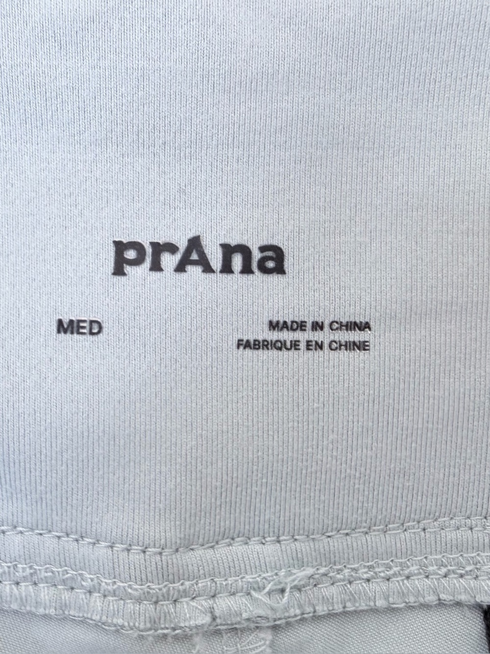 prAna Kanab Mid Rise Short M Saltwater Blue Organic Cotton Climbing Hiking - Picture 4 of 5